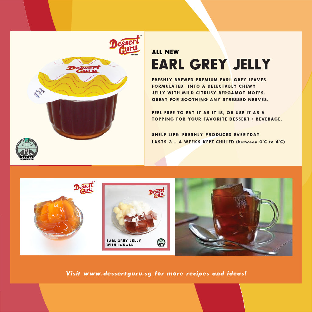 Earl Grey Jelly (6 CUP PACK)